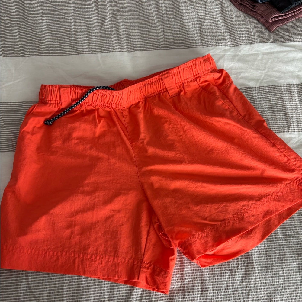 Columbia Women’s Bold Orange PFG Rugged water shorts Size: M
